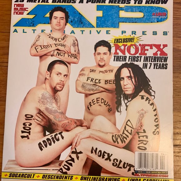 Alternative Press Taking Back Sunday NOFX Magazine - Picture 3 of 4